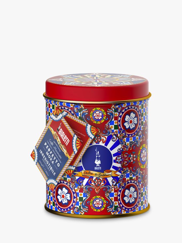 Bialetti Dolce & Gabbana Irresistibile Ground Coffee & Collectible 200g Tin Canister – Red