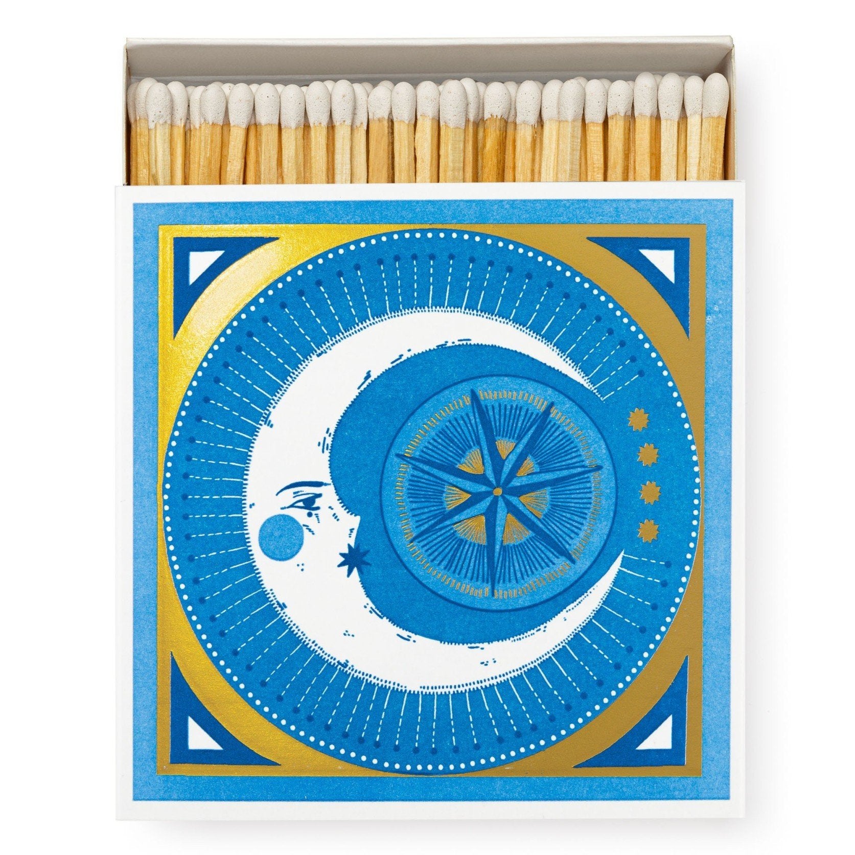 Golden Moon Luxury Matches – 100 Stick Matches