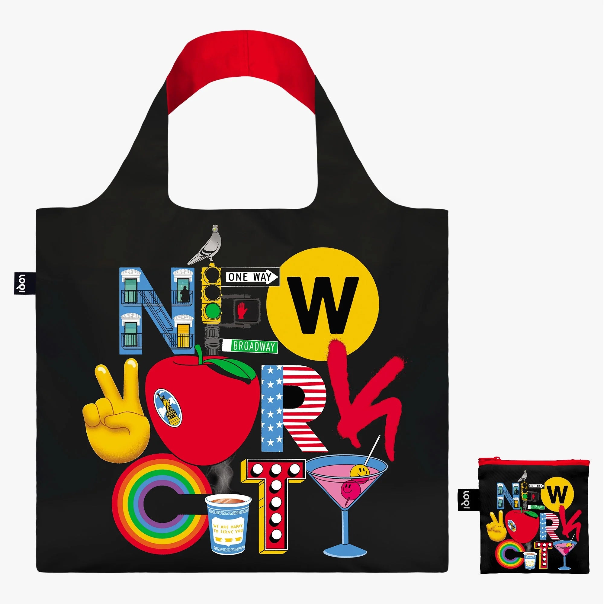 LOQI Reusable Tote Bag – Toby Triumph – New York City