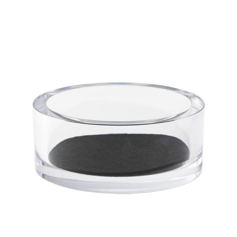 Acrylic Wine Bottle + Coaster Holder in Crystal Clear