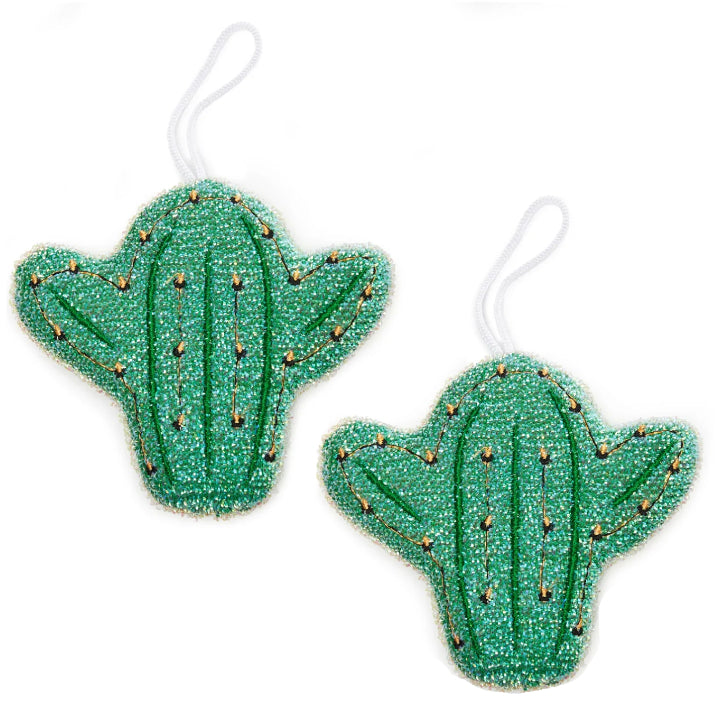 Kikkerland Cactus Sponges - Pack of 2